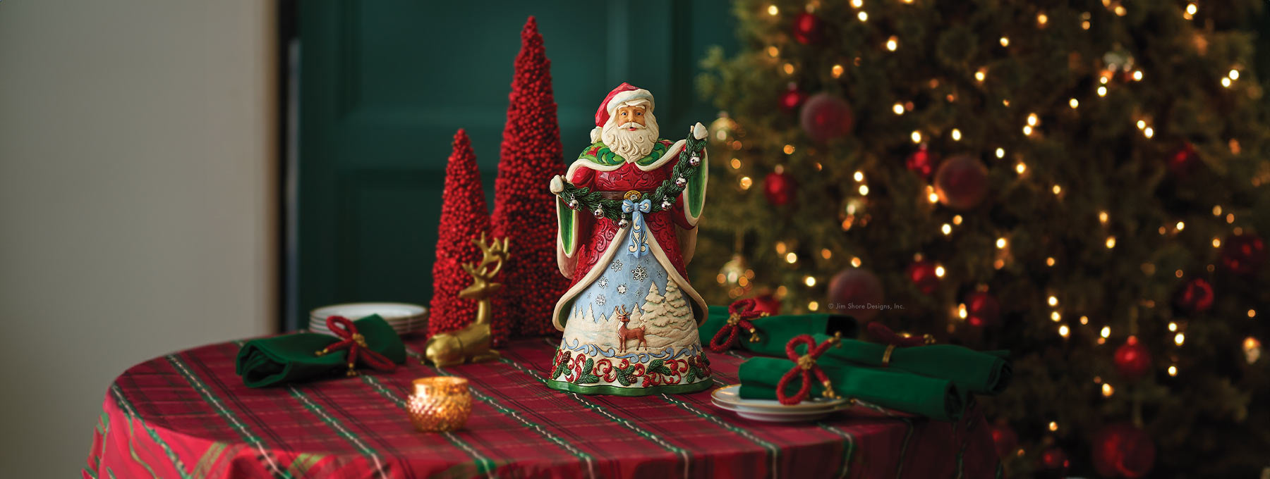 Jim Shore Santas figurine