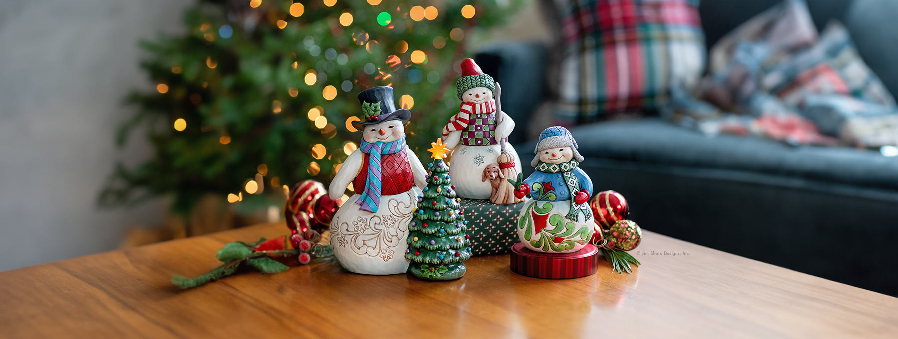 Jim Shore Snowmen figurines