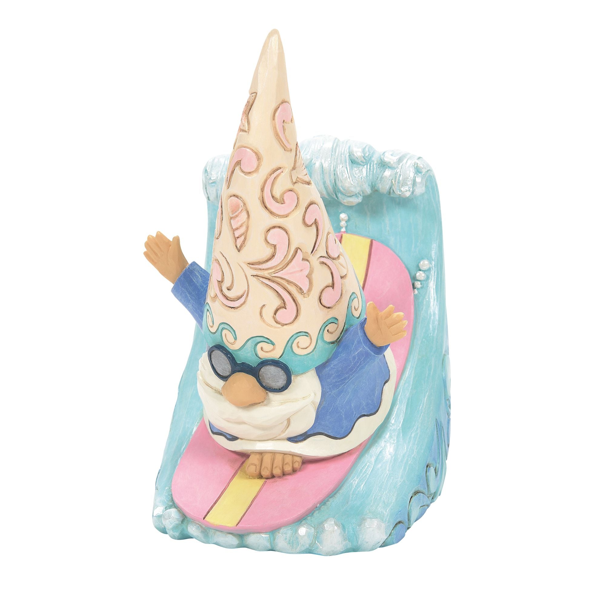 Coastal Gnome Surfing Figurine – Jim Shore