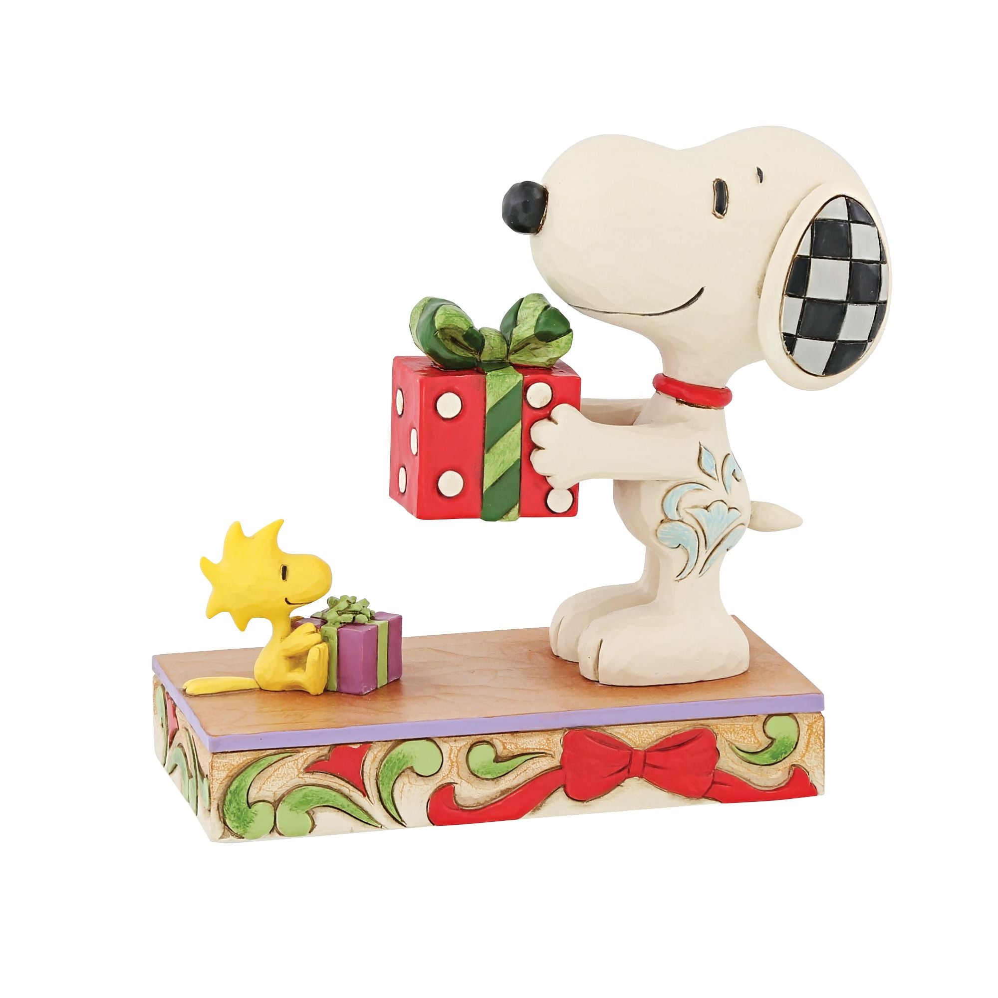 スヌーピー Peanuts JimShore Marry and Bright Snoopy with Daffodils – Jim Shore