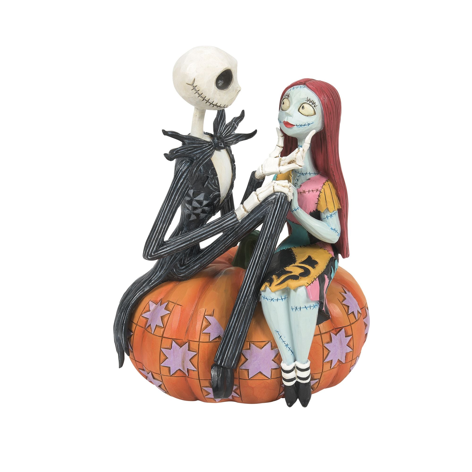 Jack & Sally on Pumpkin – Jim Shore