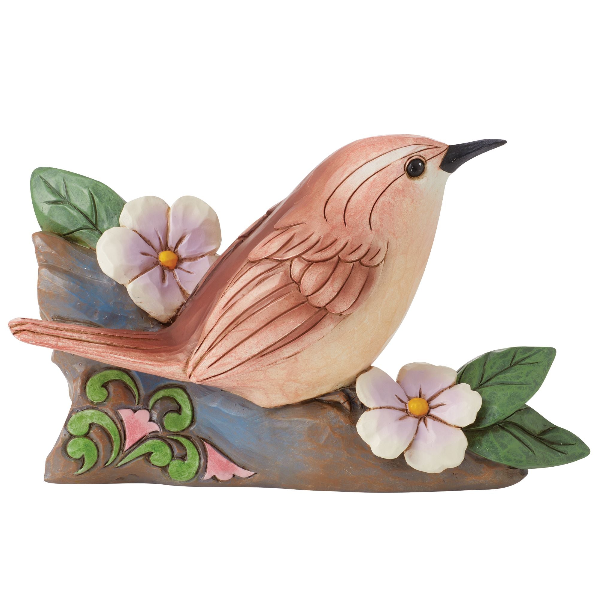 希少 フラミンゴ フィギュア インテリア 置物 ロカビリー ミッドセンチュリー Carolina Wren Figurine – Jim Shore