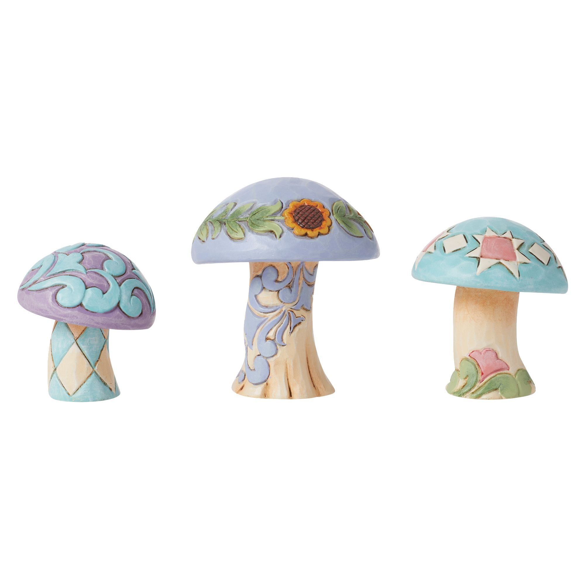 Mushrooms Set of 3 Figurines – Jim Shore