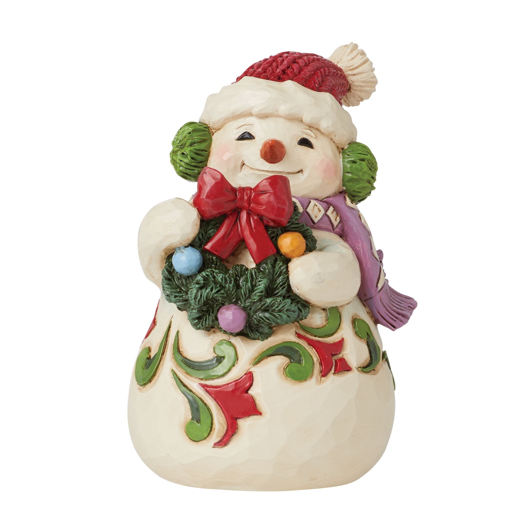 Mini Snowman Earmuffs Fig – Jim Shore
