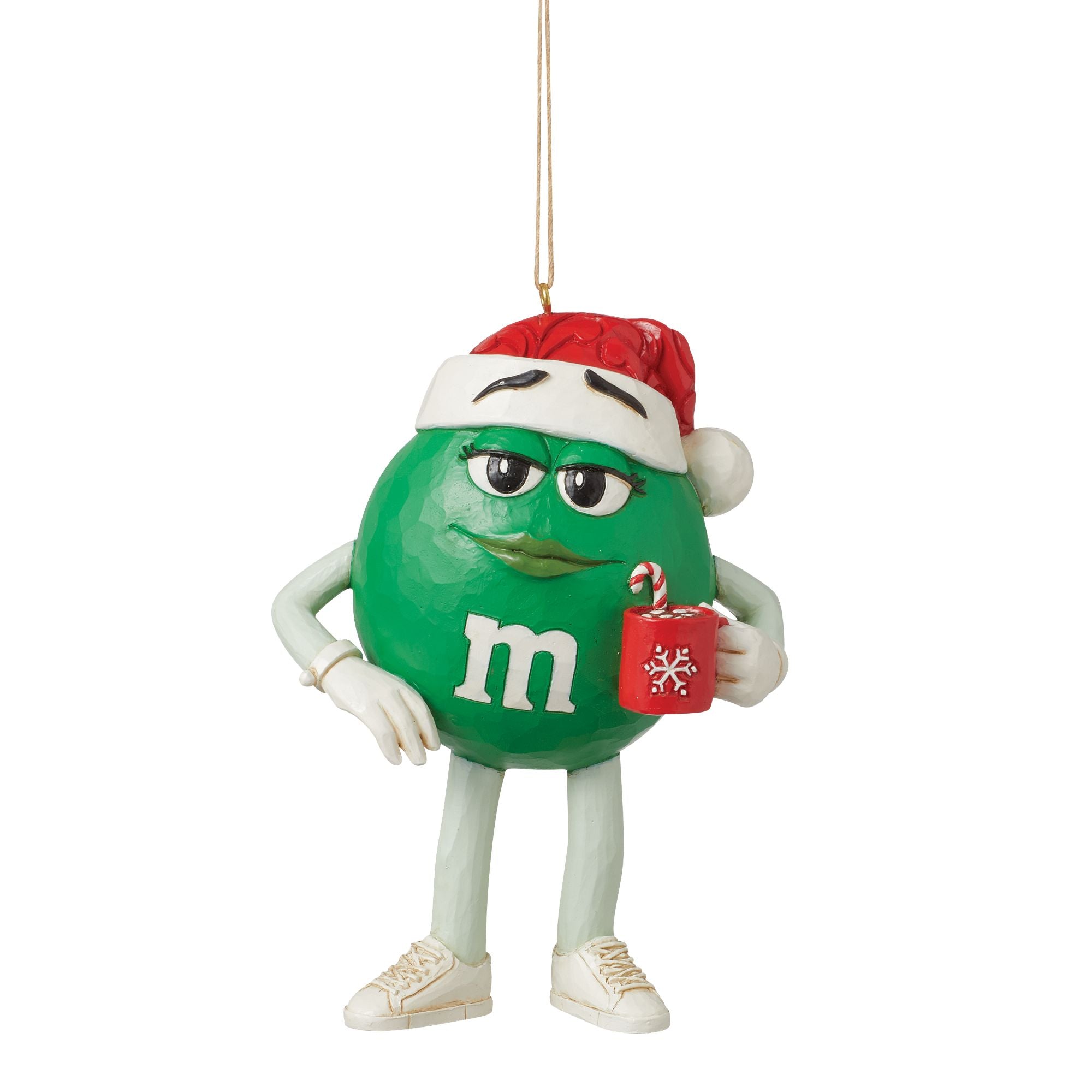 M&M'S Green Charact in Hat H/O – Jim Shore