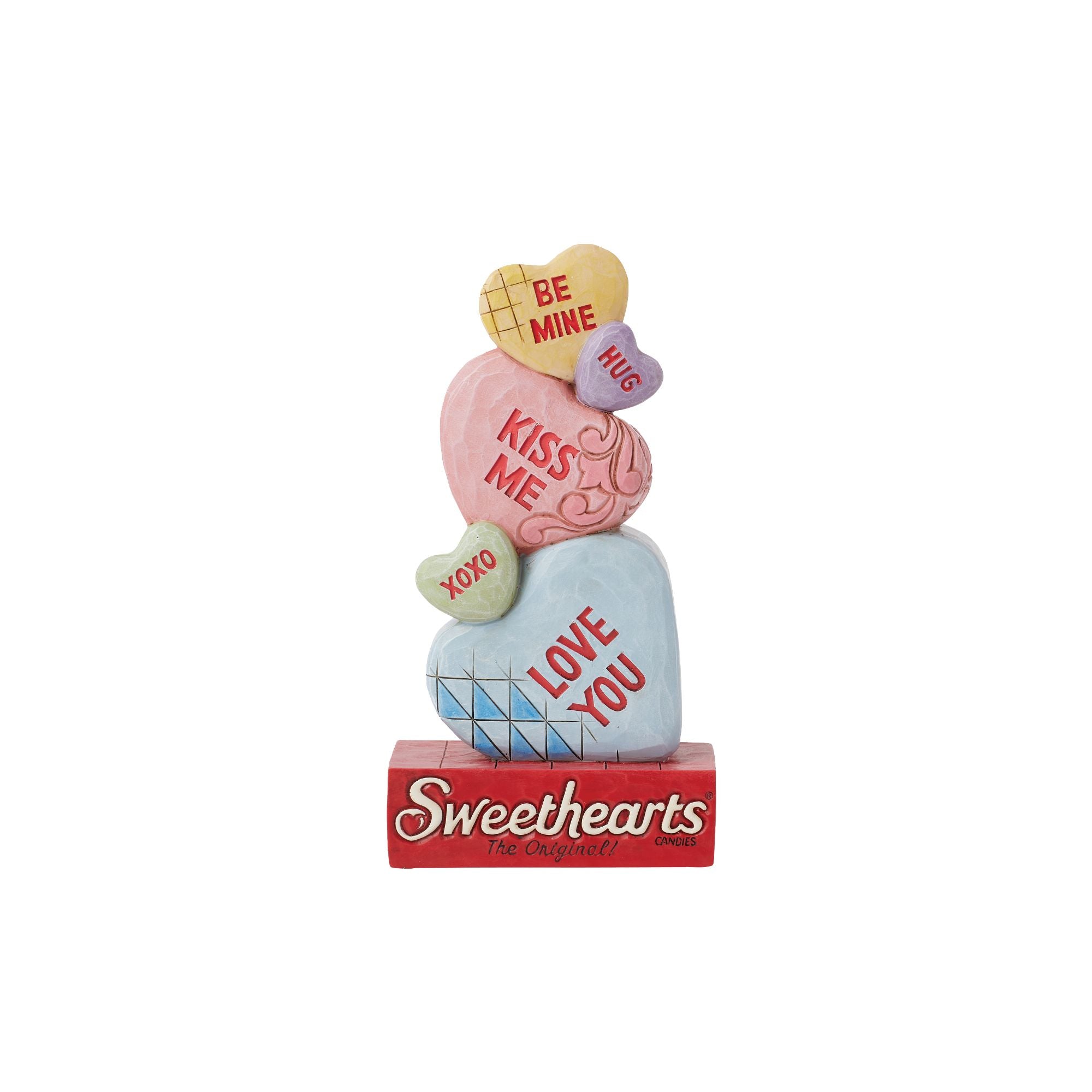 Merry Thought Together in Harmony ストック品 Stacked Message Hearts – Jim Shore