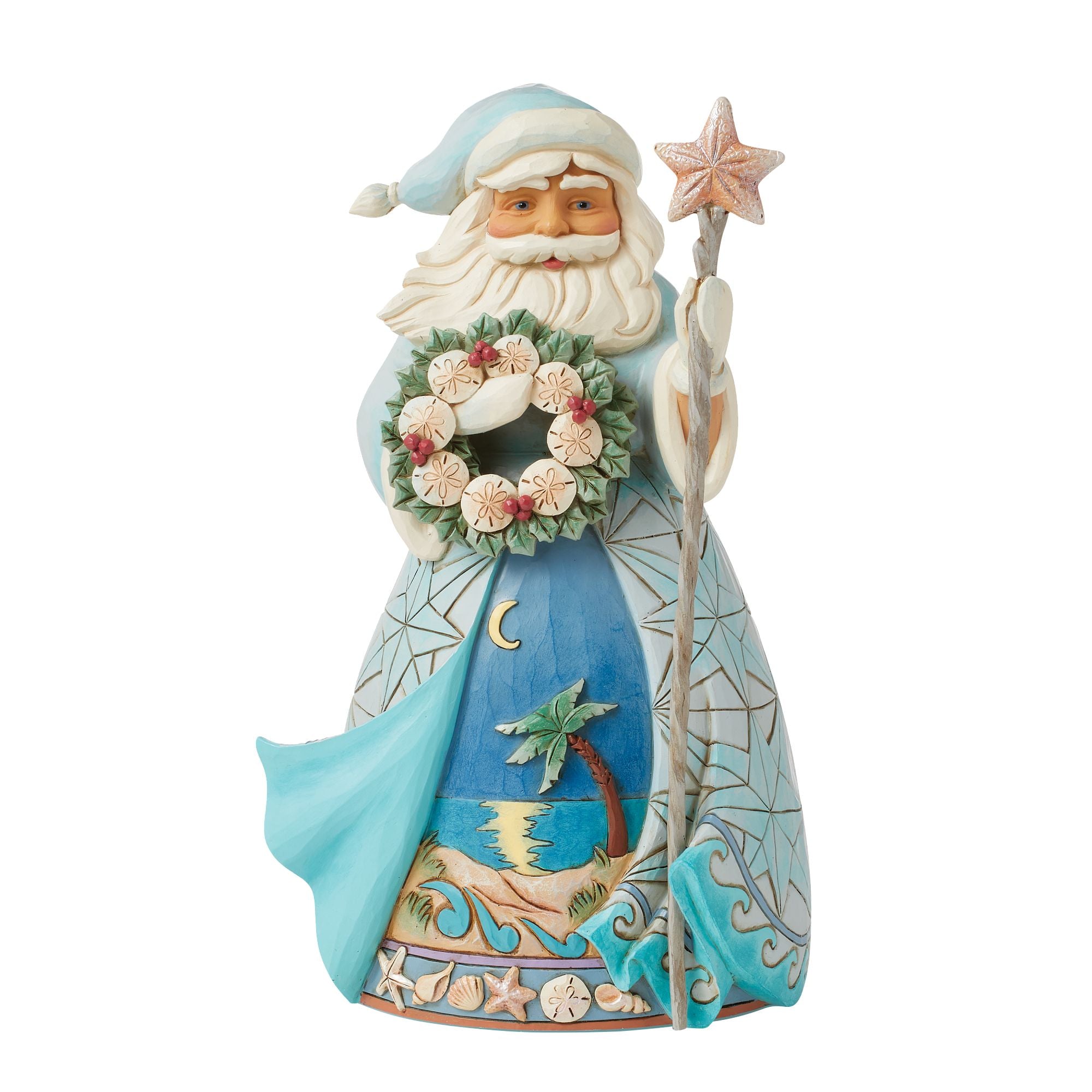 Santa with Sand Dollar Fig – Jim Shore