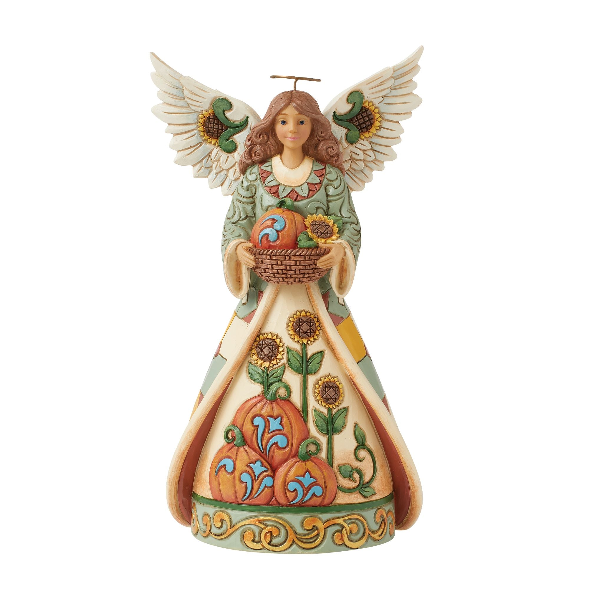 Angel with Sunflower Figurine – Jim Shore