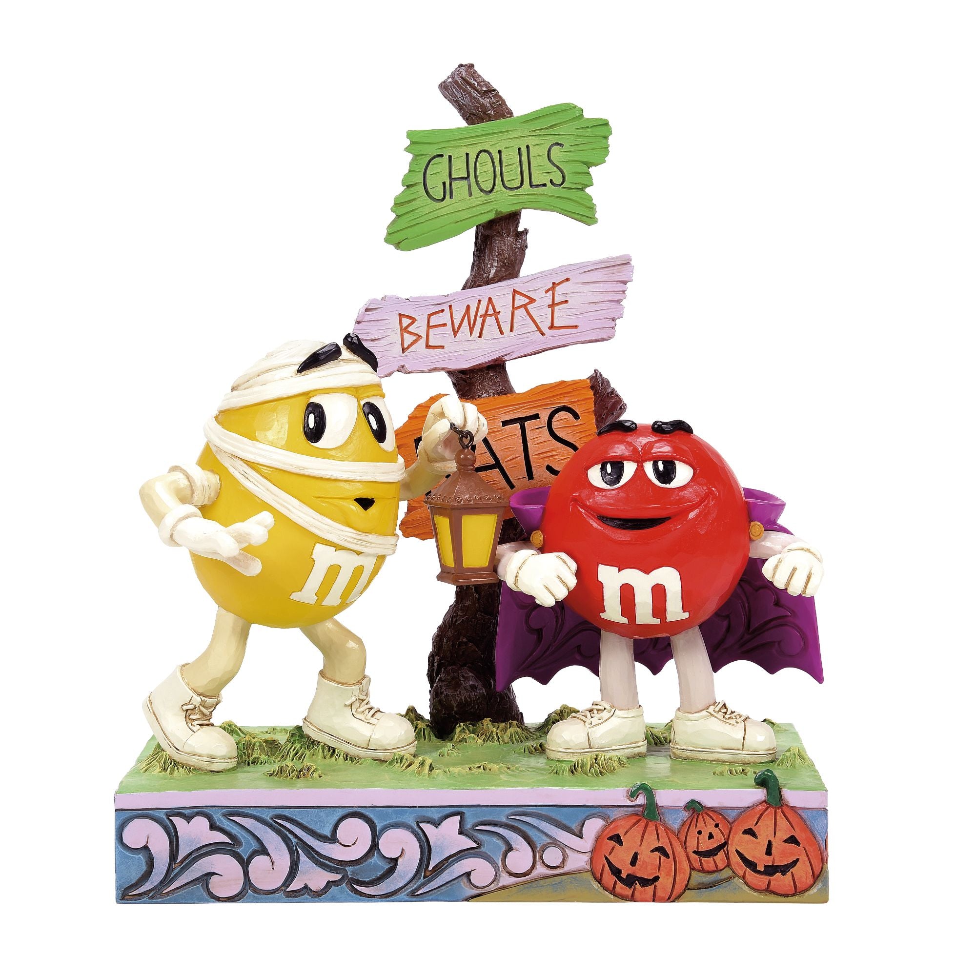 エムアンドエムズハロウィン M&M'S Red & Yellow Halloween – Jim Shore