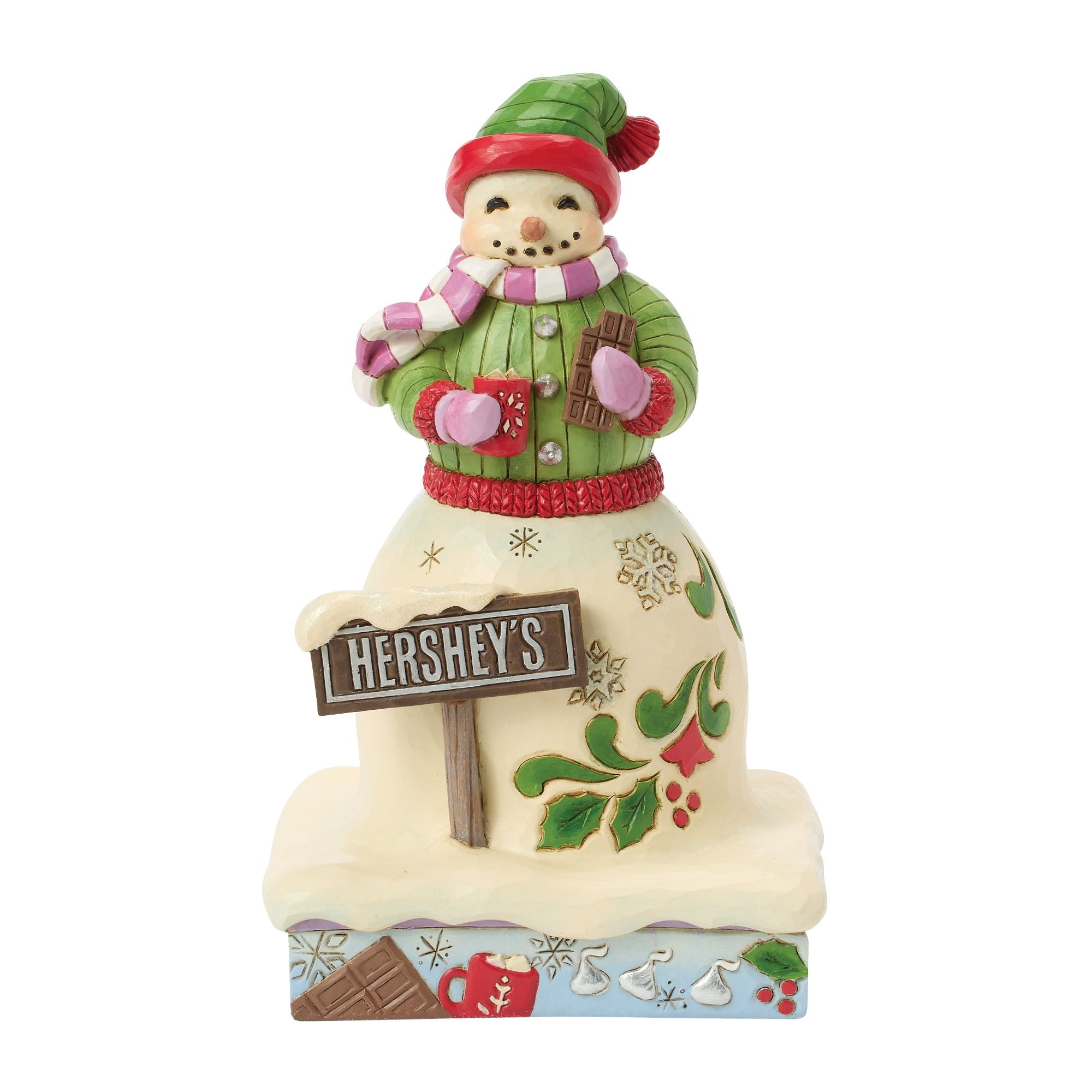 Snowman with Hershey Sign – Jim Shore