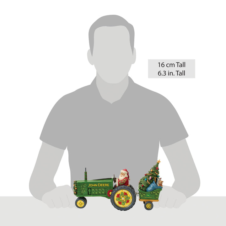 Santa on Tractor withToys