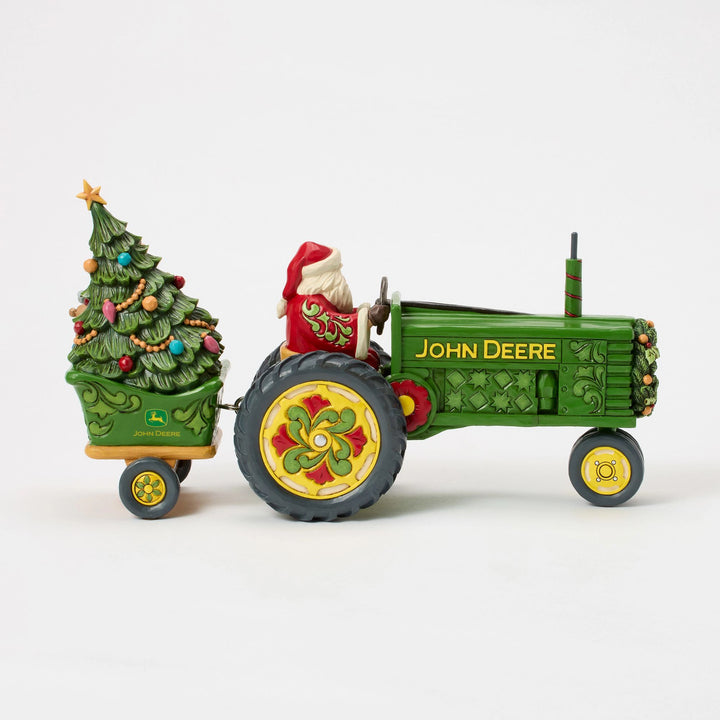 Santa on Tractor withToys