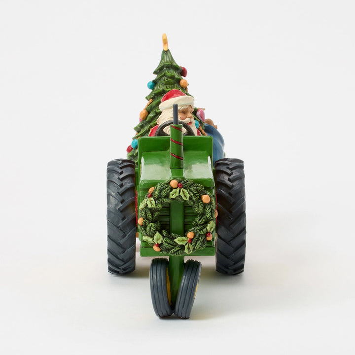 Santa on Tractor withToys