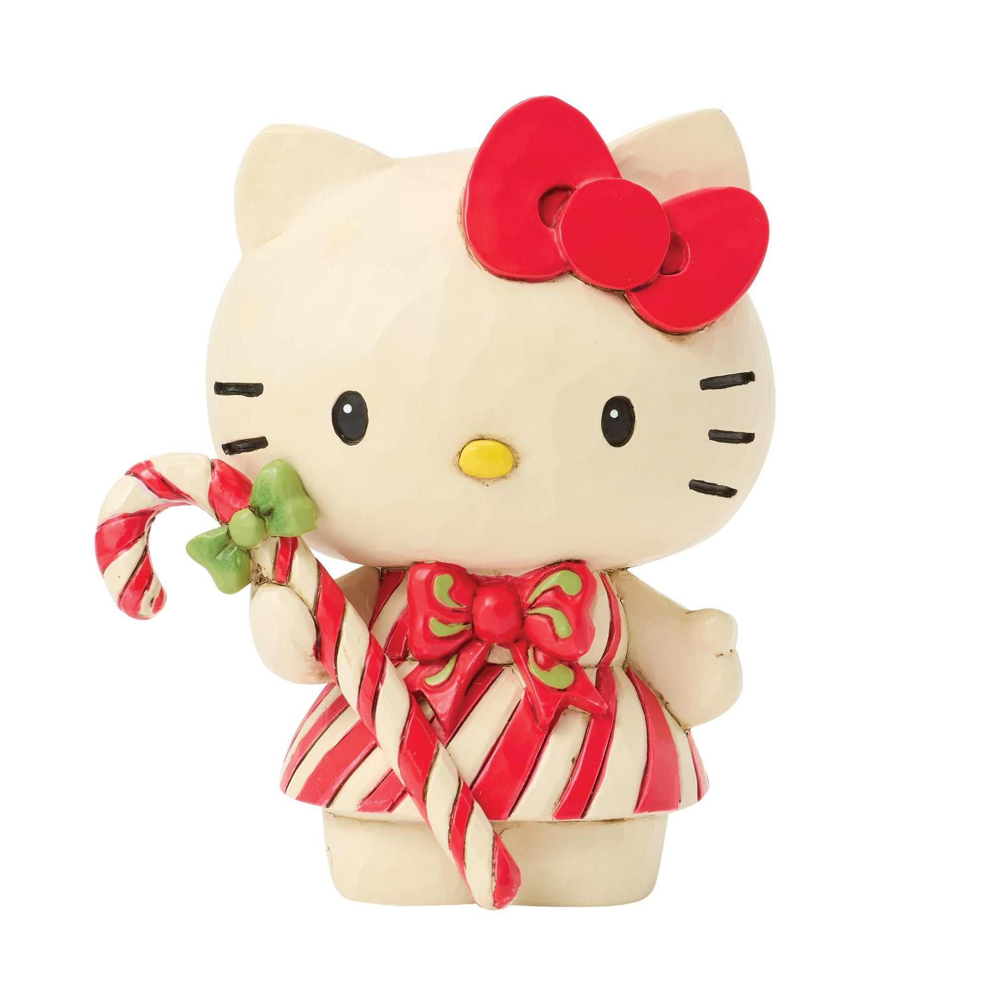 Hello Kitty Candy Cane Mini – Jim Shore
