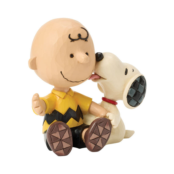 Charlie Brown with Snoopy