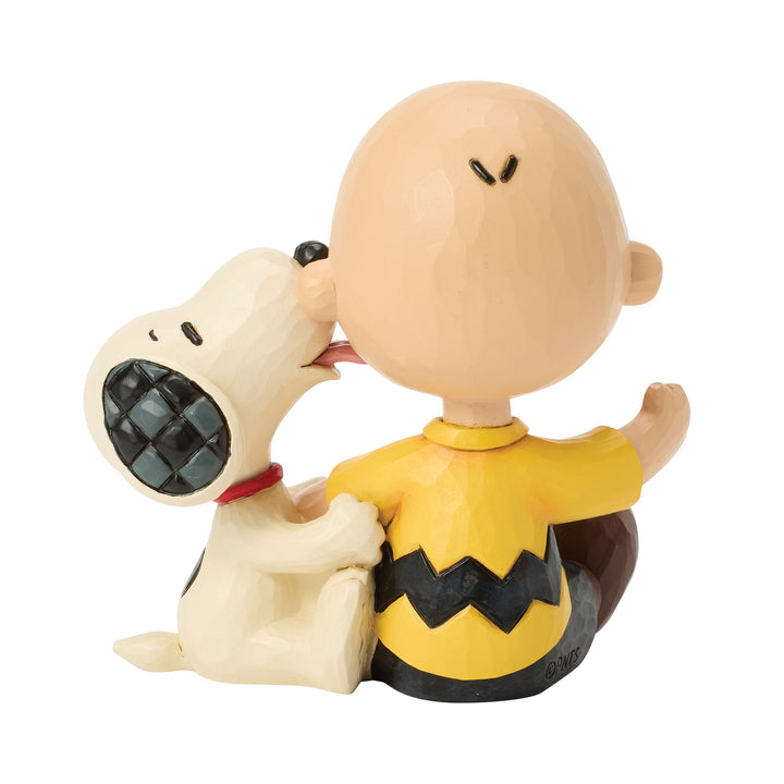 Charlie Brown with Snoopy
