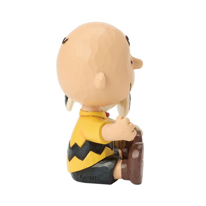 Charlie Brown with Snoopy