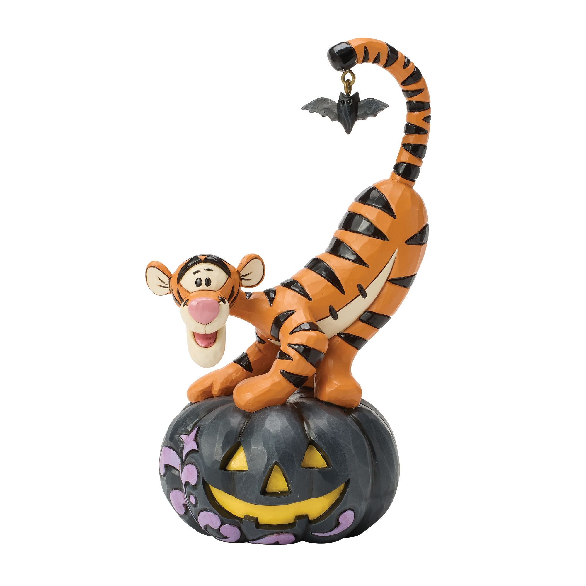 Tigger on black Jack-o-Lantern – Jim Shore