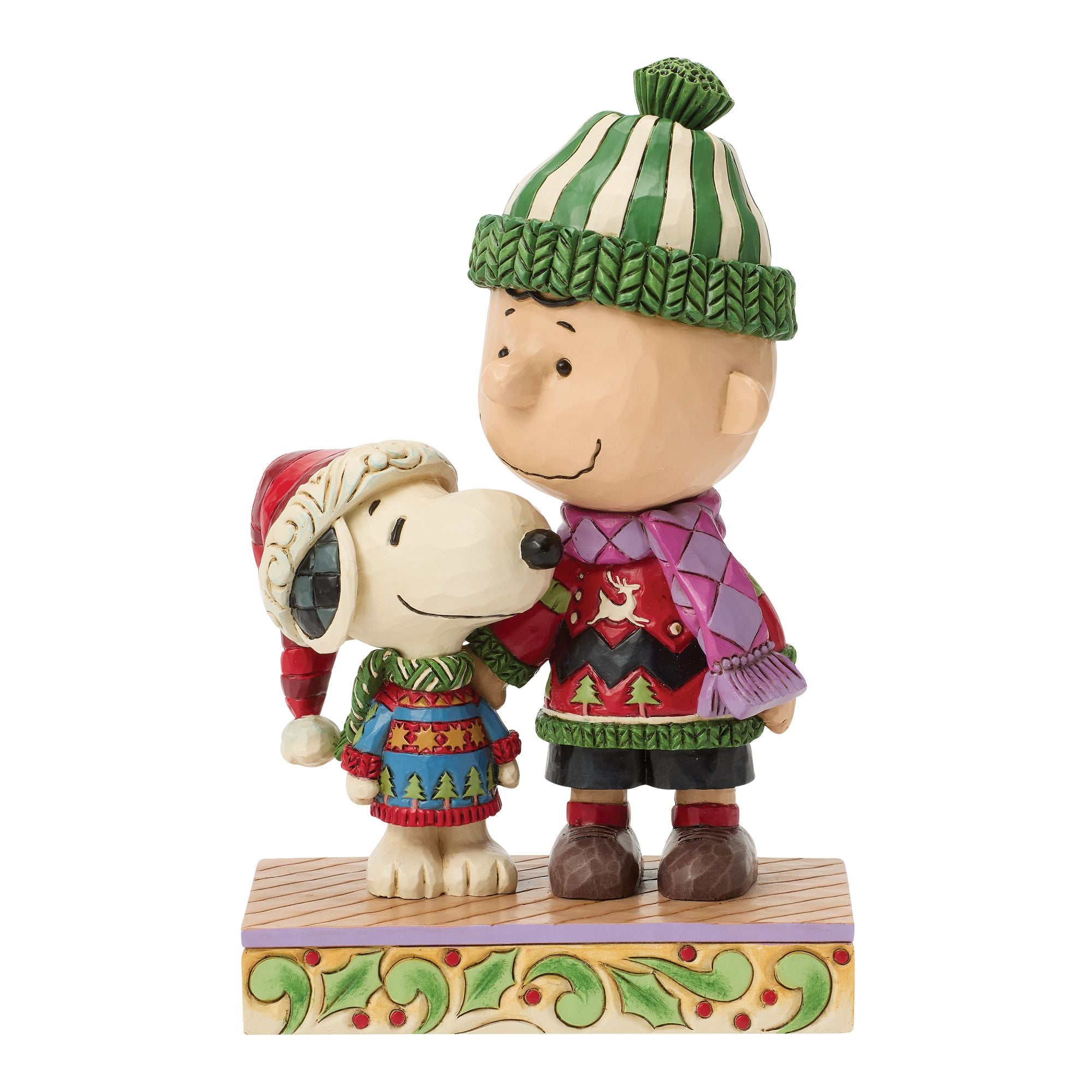 Snoopy & Charlie Xmas Sweaters – Jim Shore