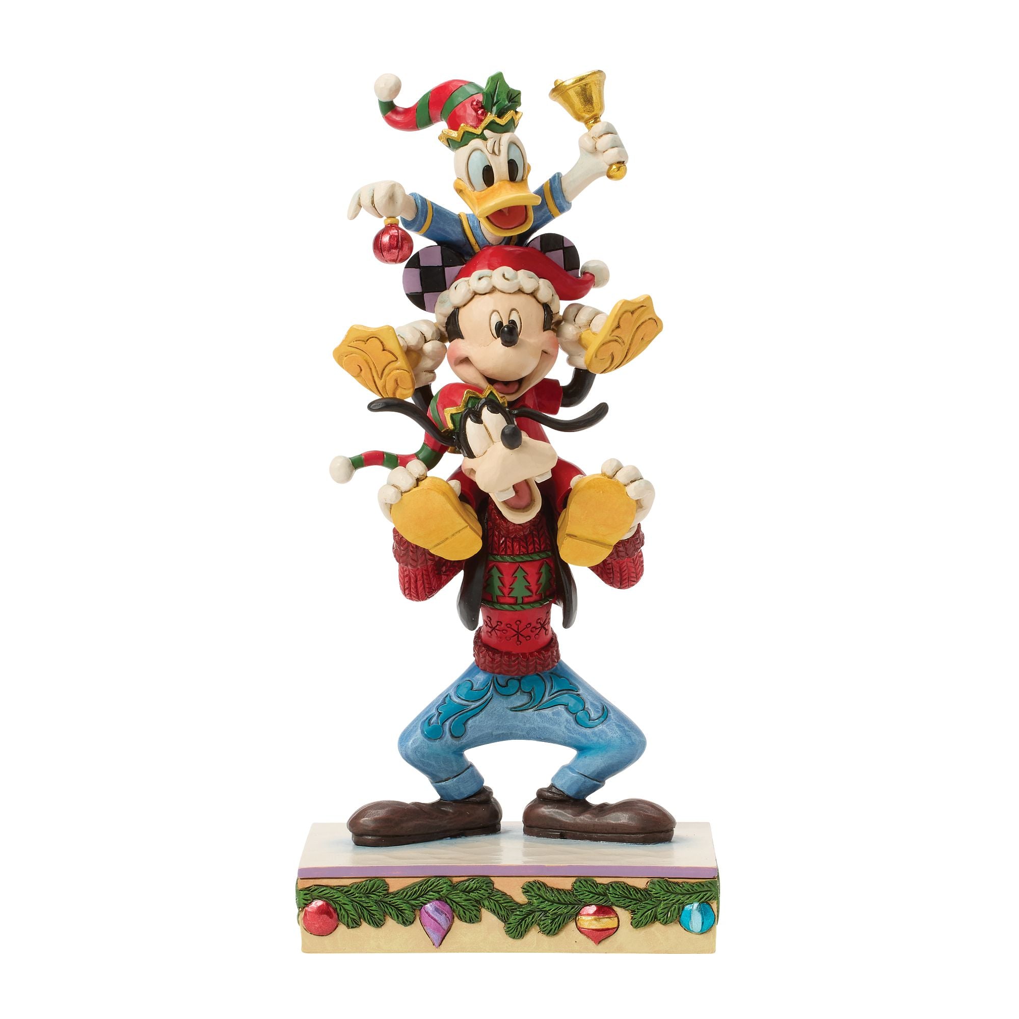 Mickey Donald Goofy Stacked – Jim Shore