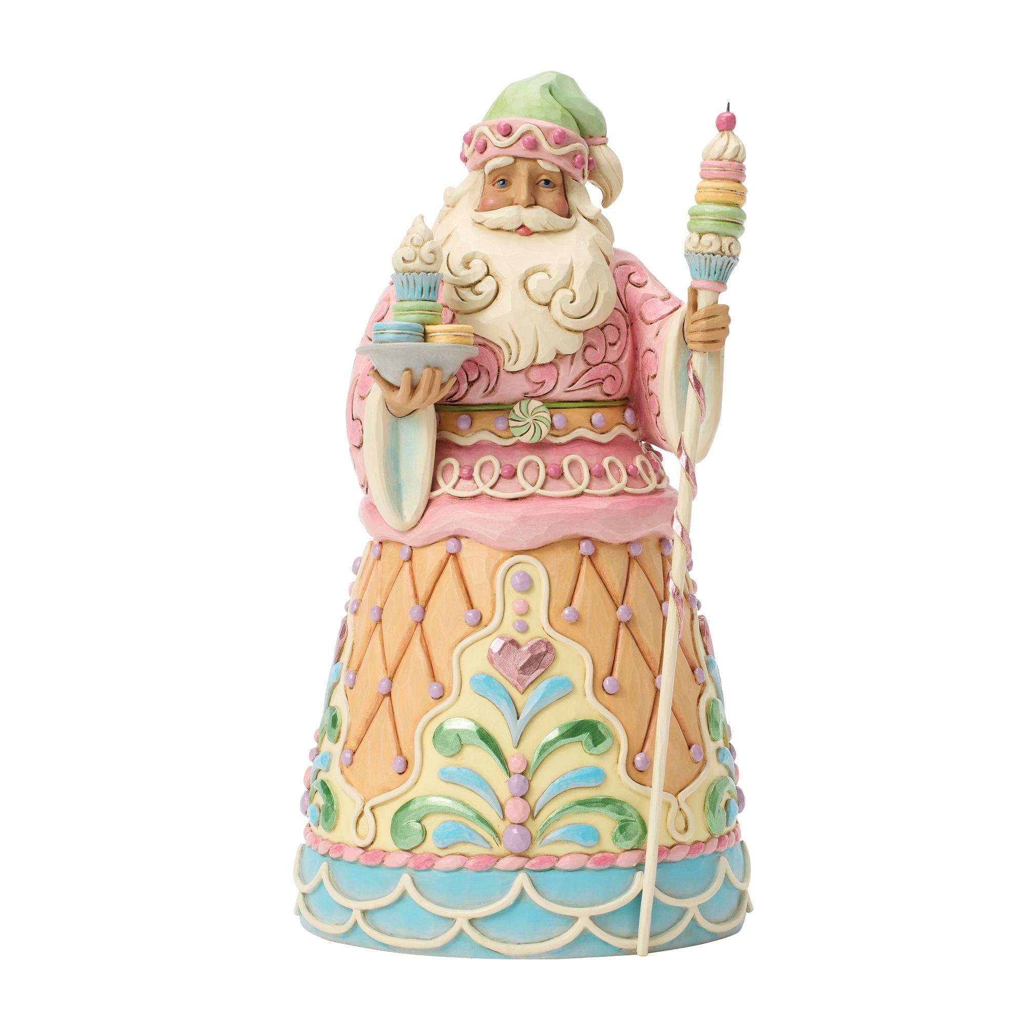 Sweets Santa Macaron Staff Fig – Jim Shore