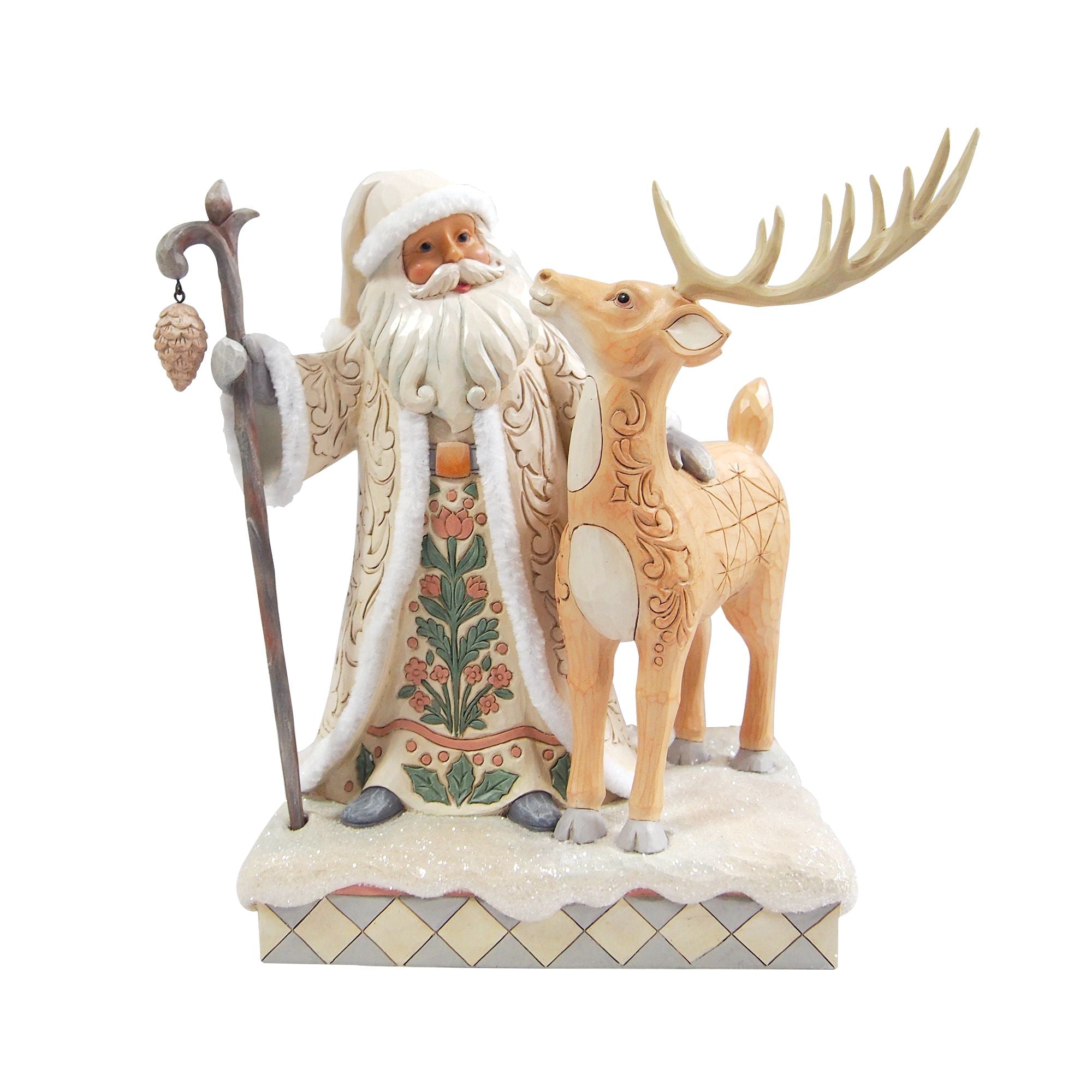Wdlnd Santa with Buck Figurine – Jim Shore