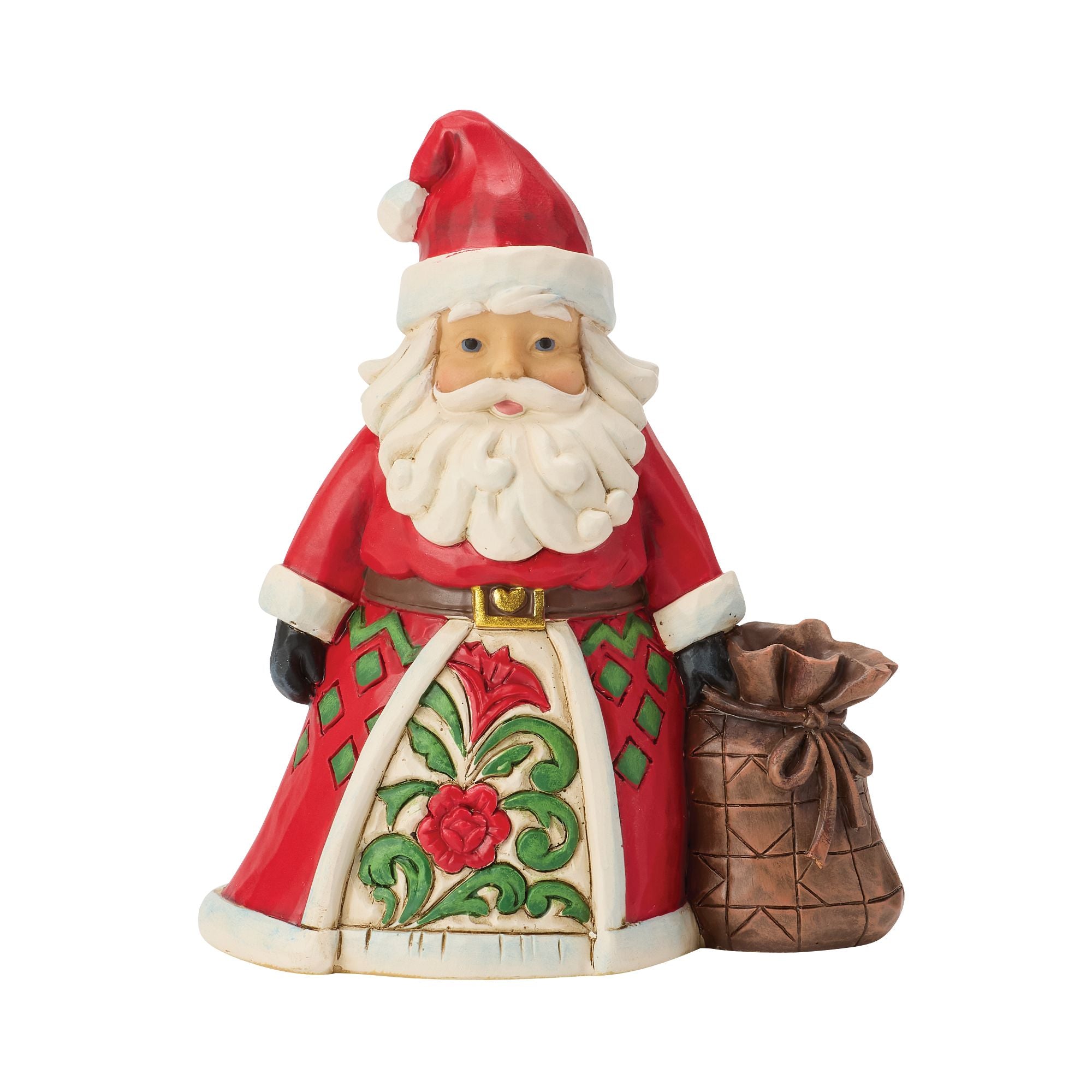 Santa With Toy Bag Mini – Jim Shore
