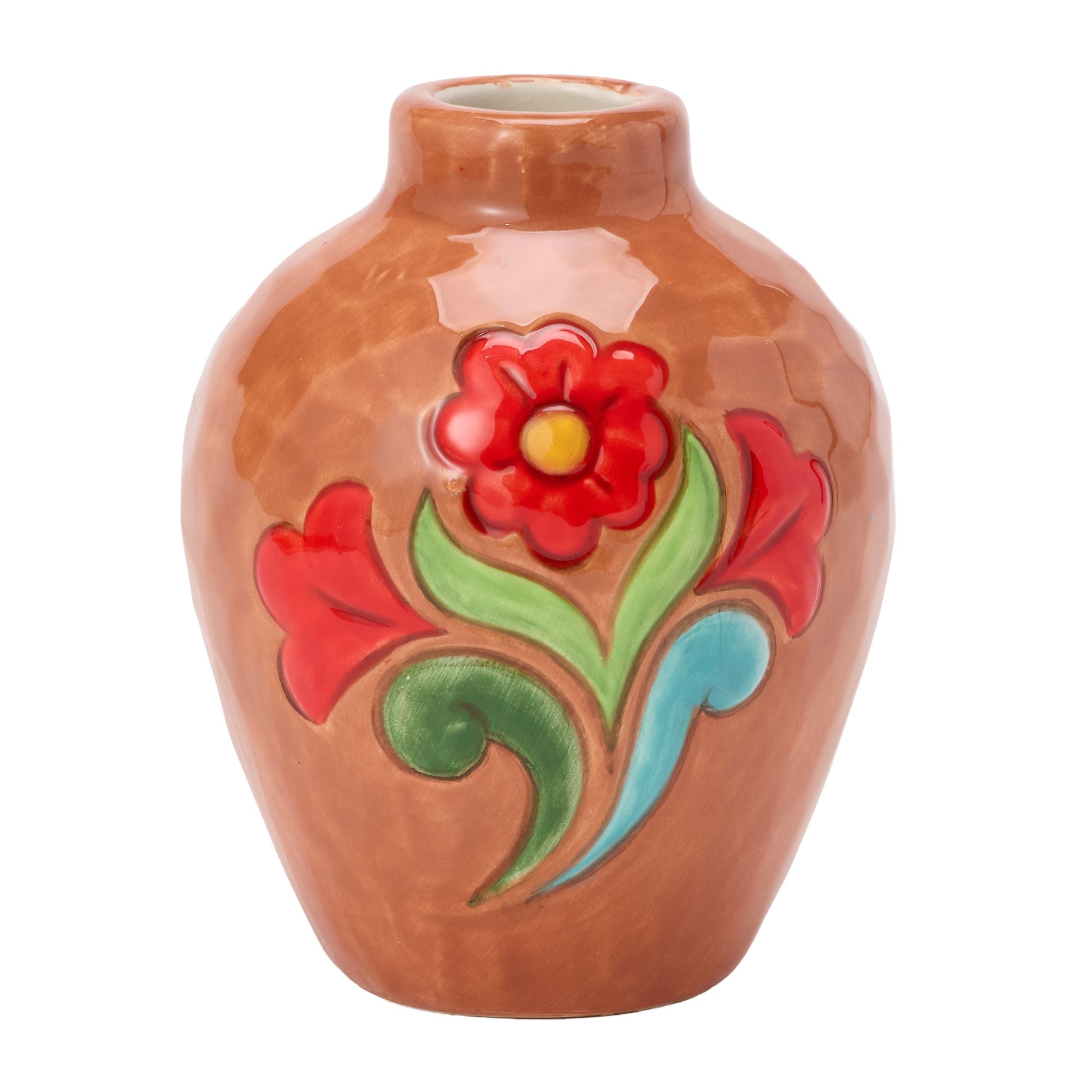 vaseman 花器 Terracotta with Floral Vase – Jim Shore