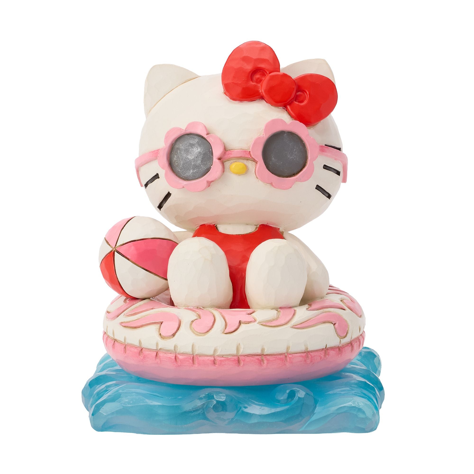 Sanrio Hello Kitty ヨコケイメモ Hello Kitty with Floatie – Jim Shore
