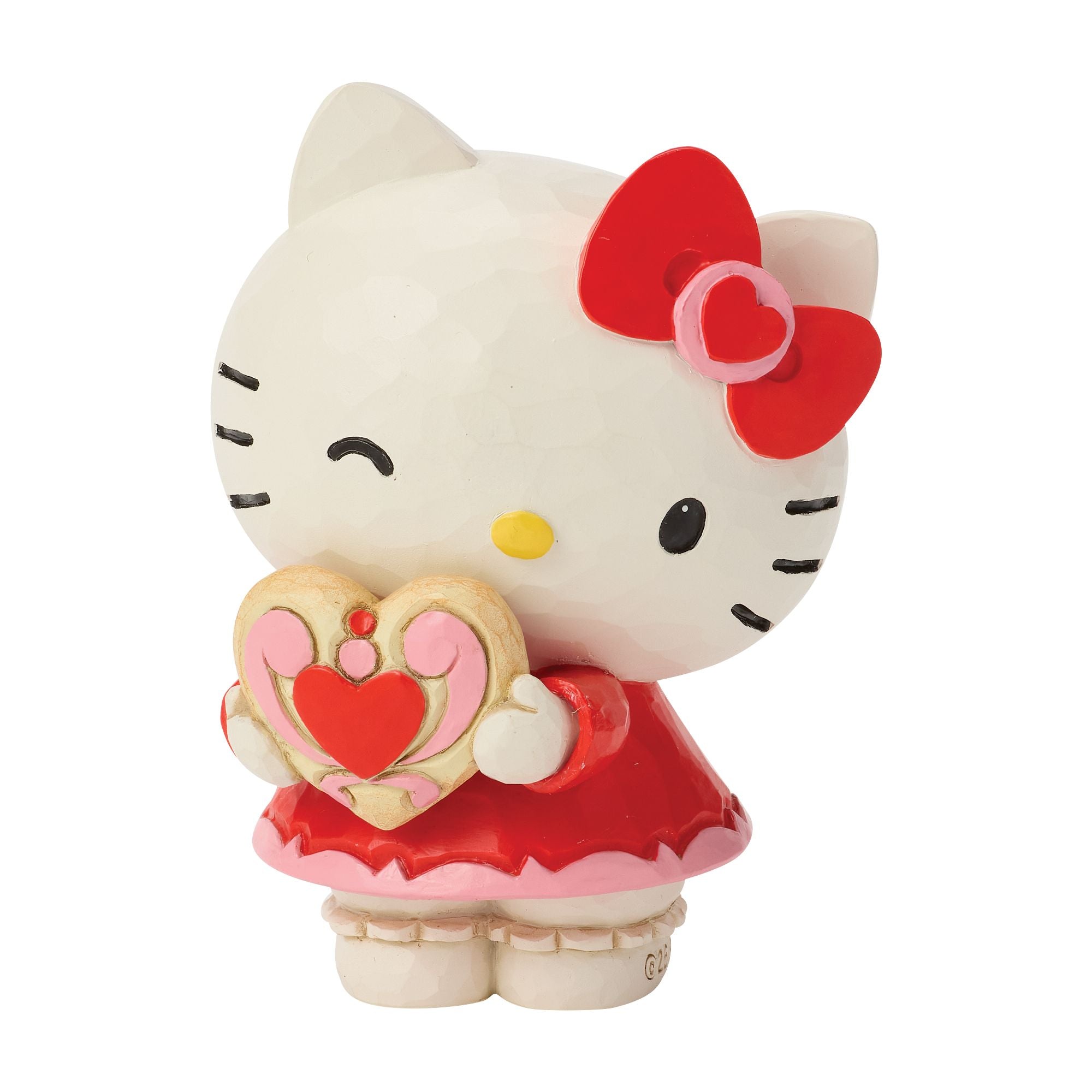 Hello Kitty with Heart Mini – Jim Shore
