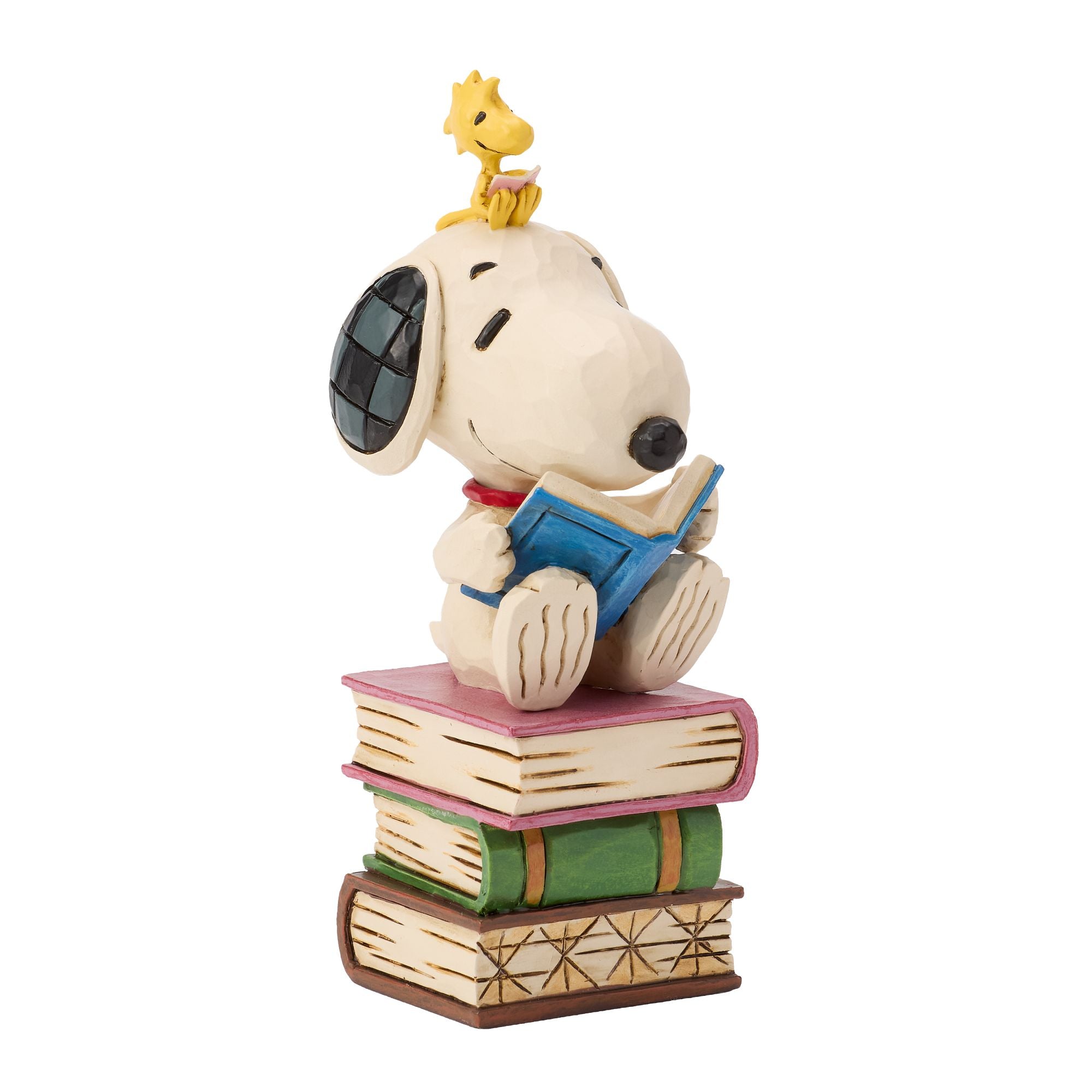 Snoopy Reading on Stacked Book – Jim Shore