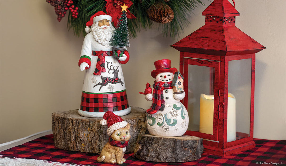 Jim Shore's Highland Glen Santas