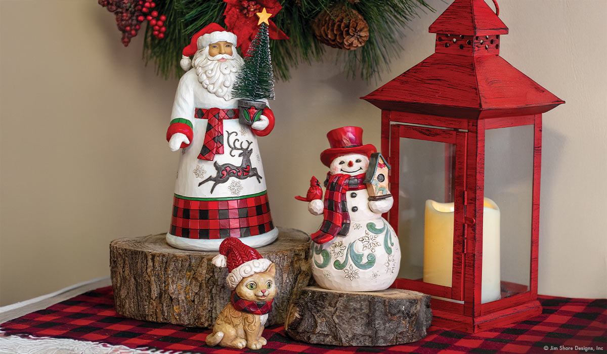 Jim Shore's Highland Glen Santas