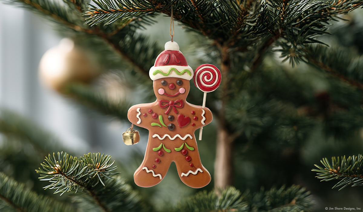 Jim Shore's Gingerbread ornament
