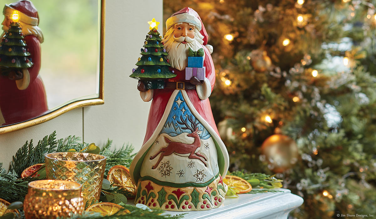 Jim Shore Christmas Santa figurine