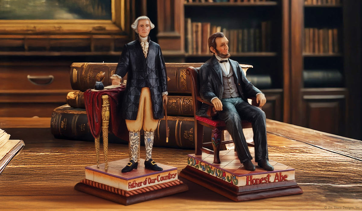 Jim Shore's President figurines