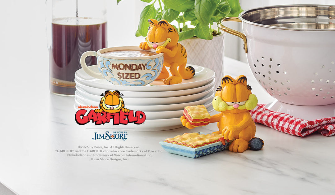 Jim Shore's Garfield figurines