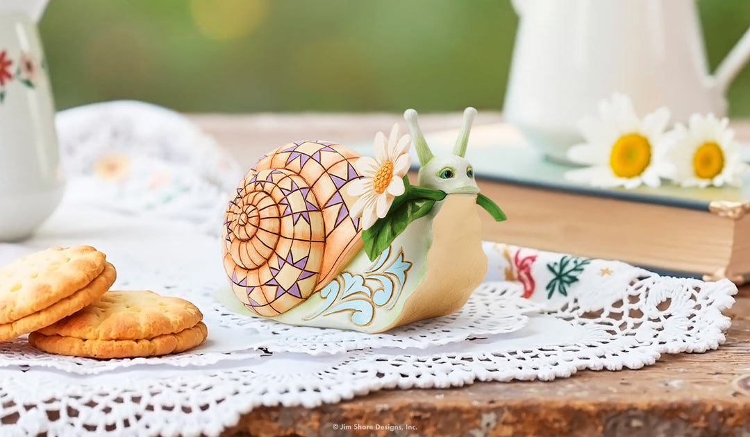 Jim Shore's Snail figurine