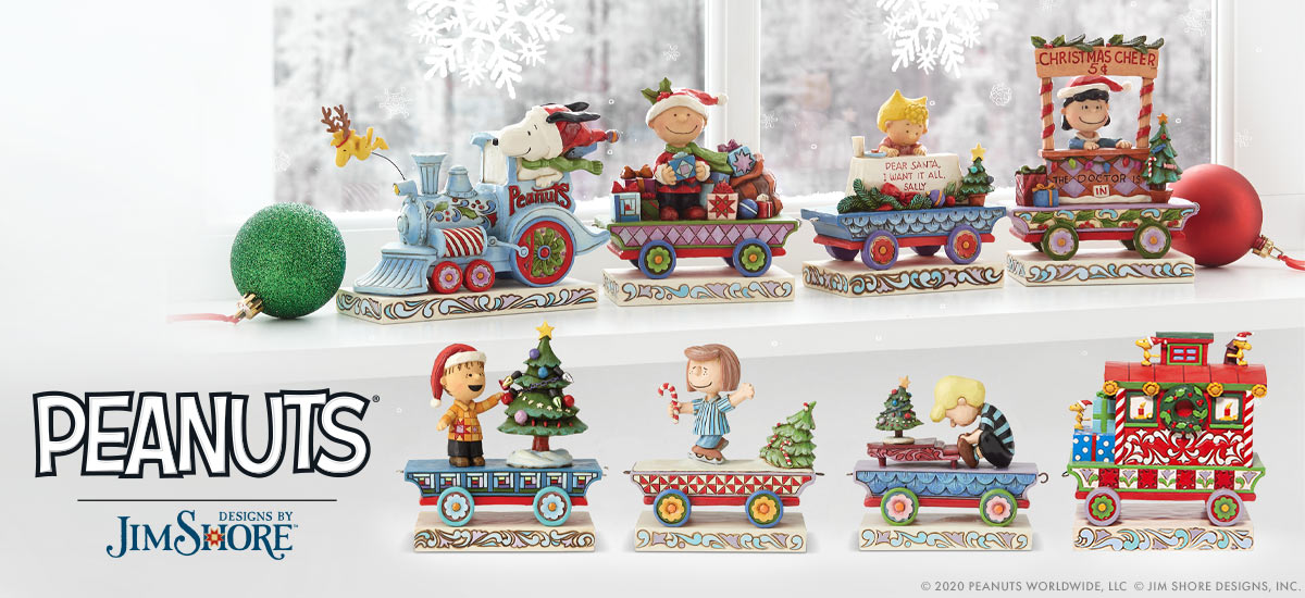 Peanuts Christmas Train