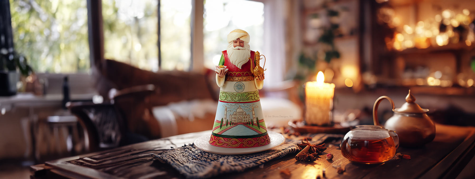Jim Shore Santa Around the World figurine