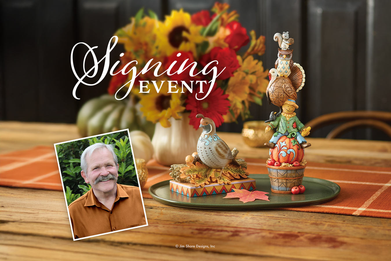 Jim Shore's Signing Event Announcement