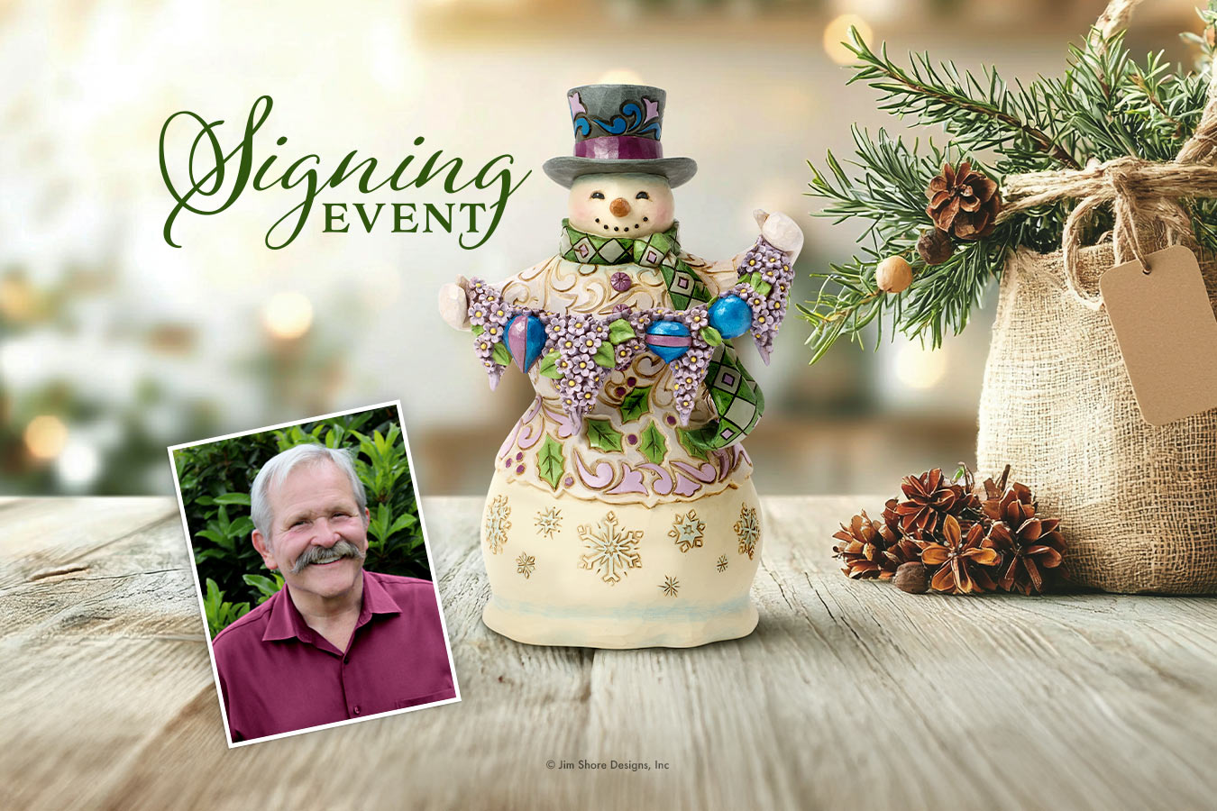 Jim Shore Signing Event Extended