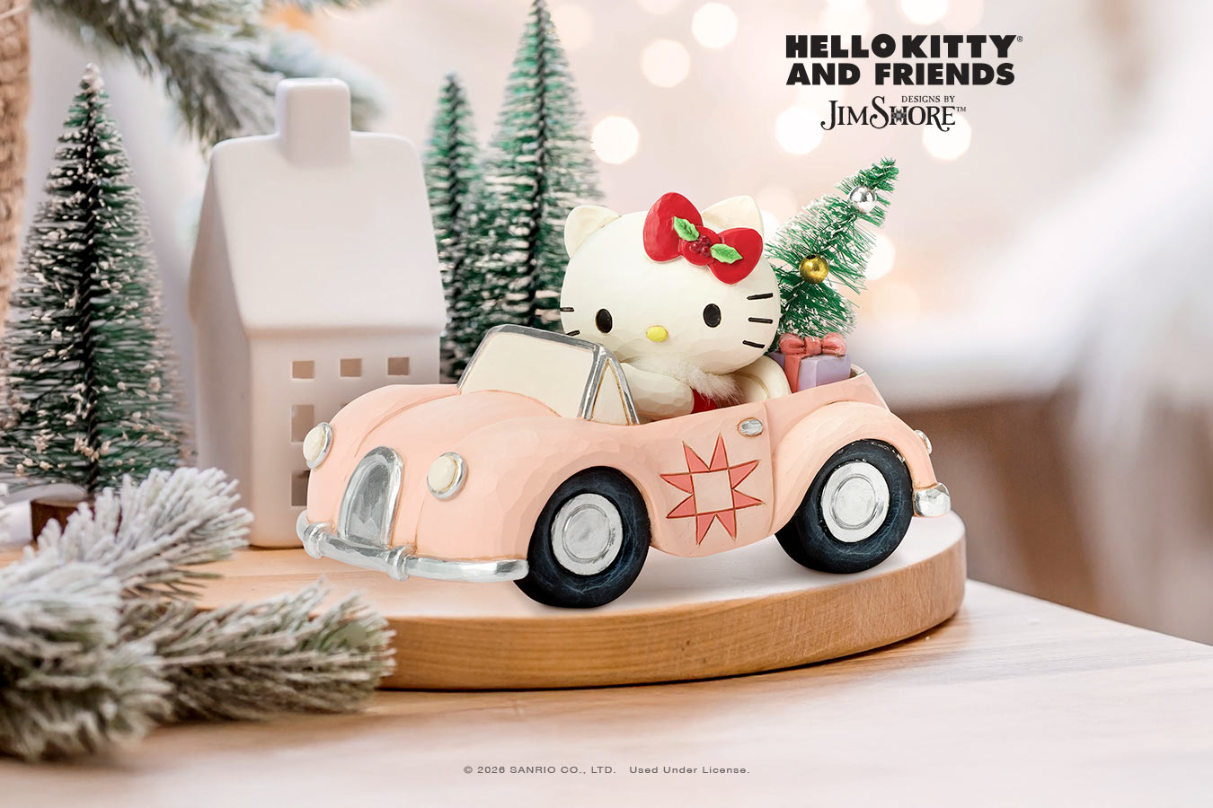 Jim Shore's hello kitty figurine