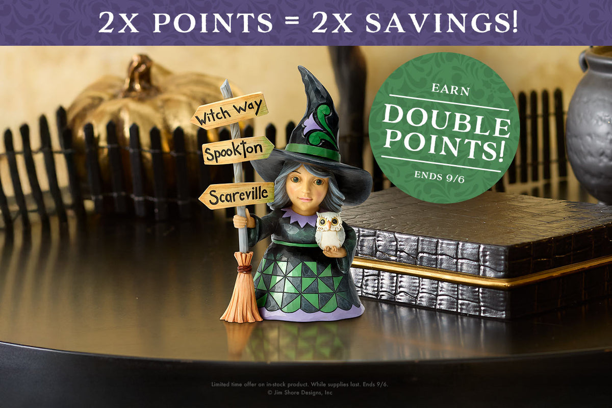 Jim Shore's Double Points weekend