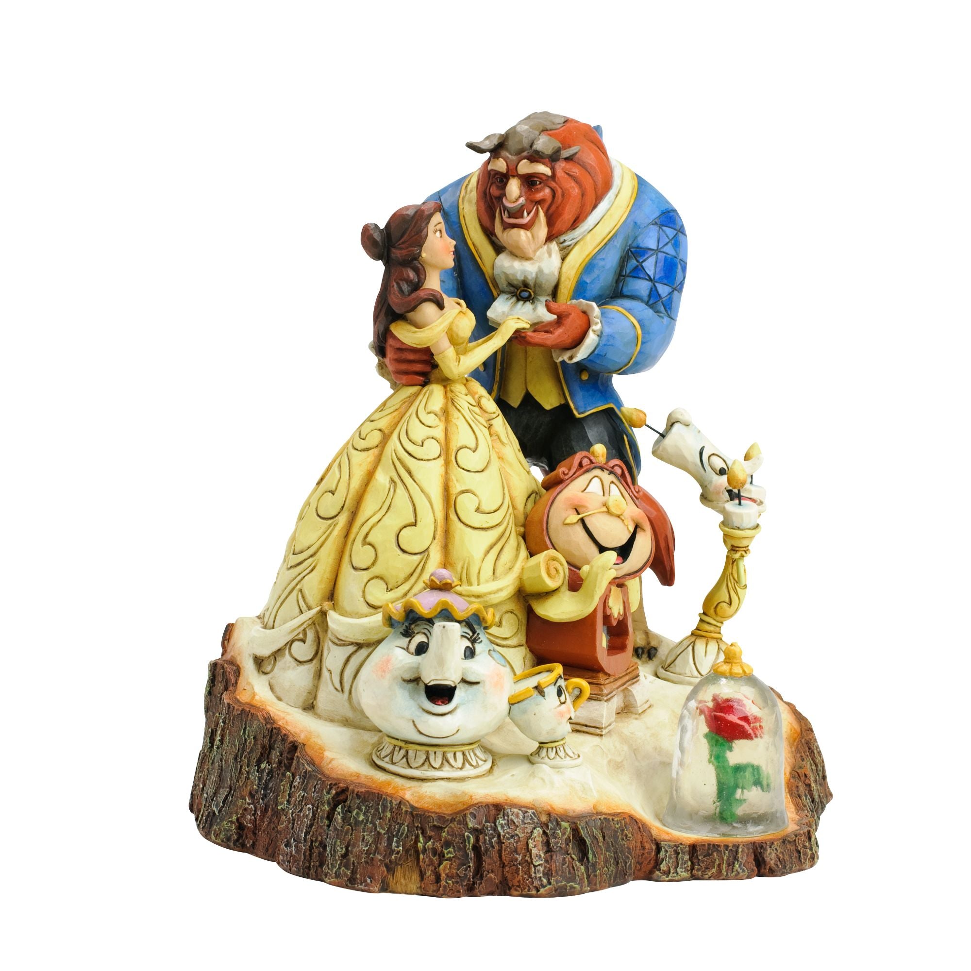 beauty:beast、HDcoIIection Beauty-Beast Carved by Heart – Jim Shore