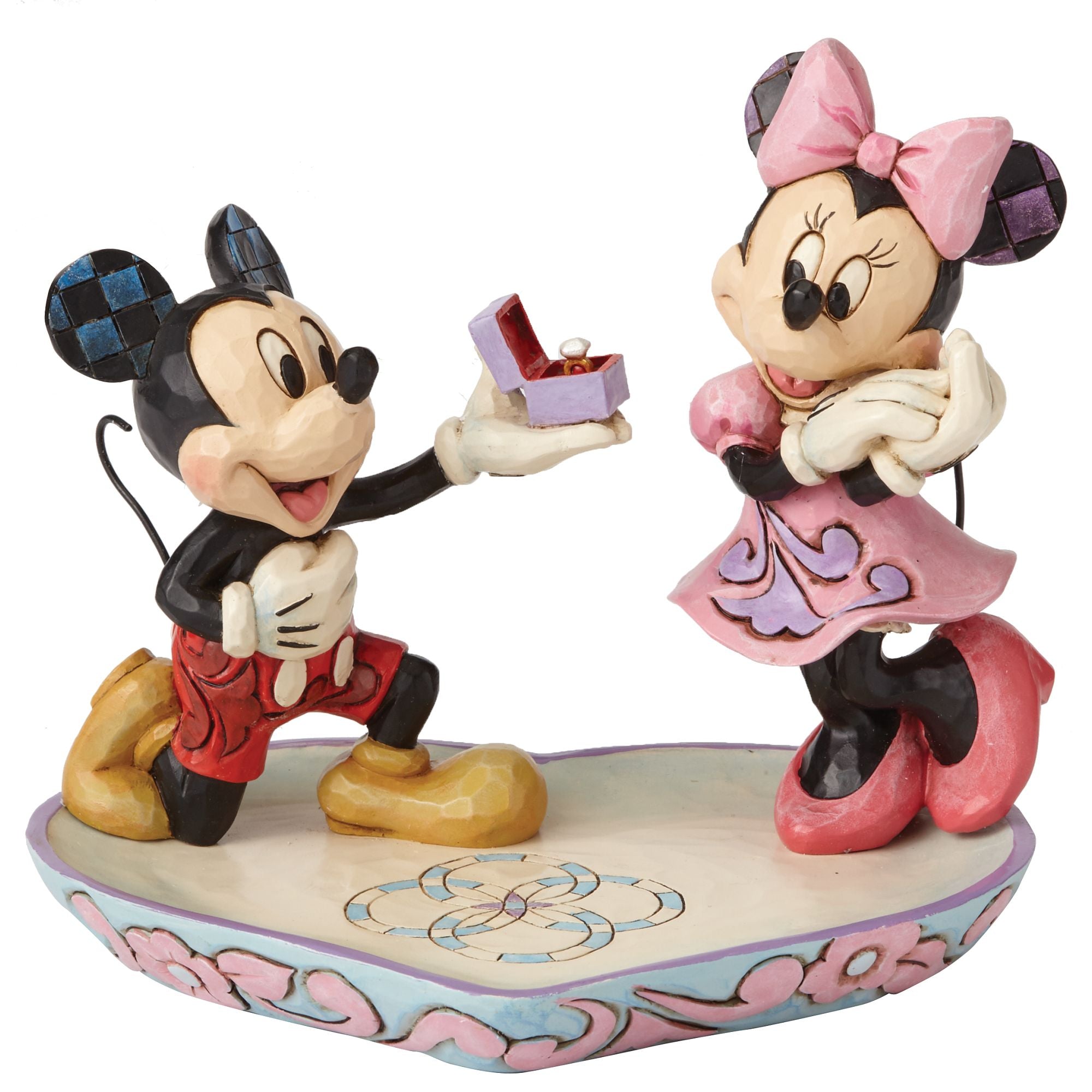 Mickey & Minnie Ring Dish – Jim Shore