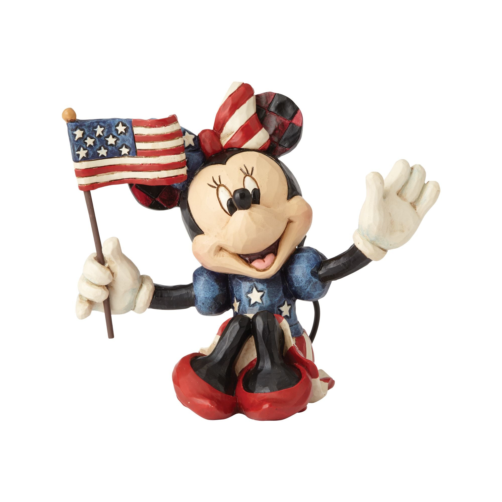 Mini Patriotic Minnie – Jim Shore