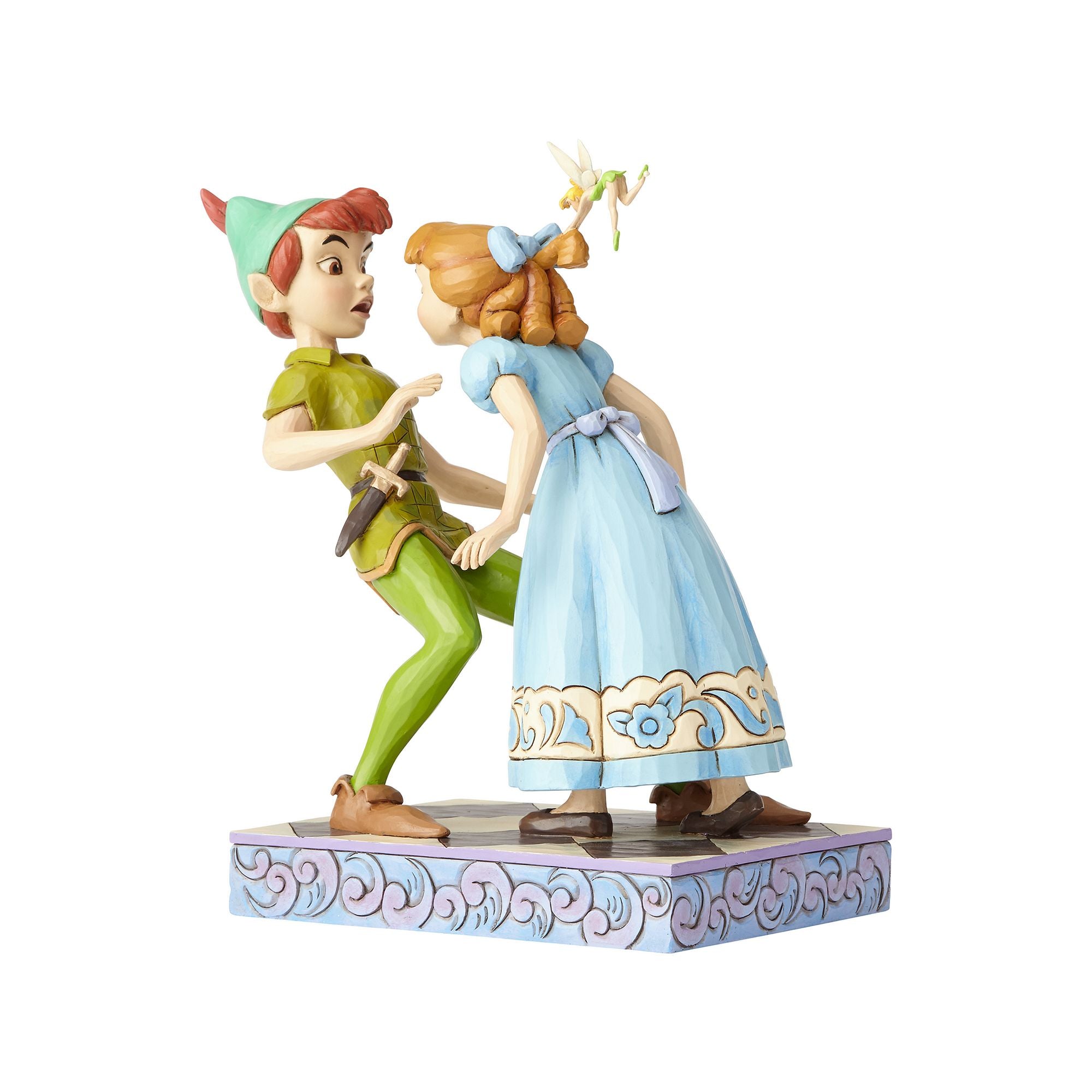ピーターパン Peter Pan ティンカーベル ジュリー フィギュア Peter Pan, Wendy & Tinker Bell – Jim Shore