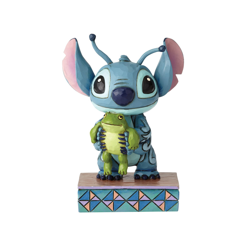 リロ&スティッチ stitch 傘立て 陶器 置物 オブジェ フィギュア Stitch Personality Pose – Jim Shore