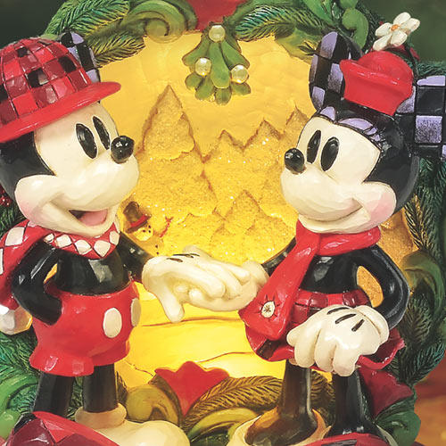 1stEdition MickeyMinnieHoliday – Jim Shore